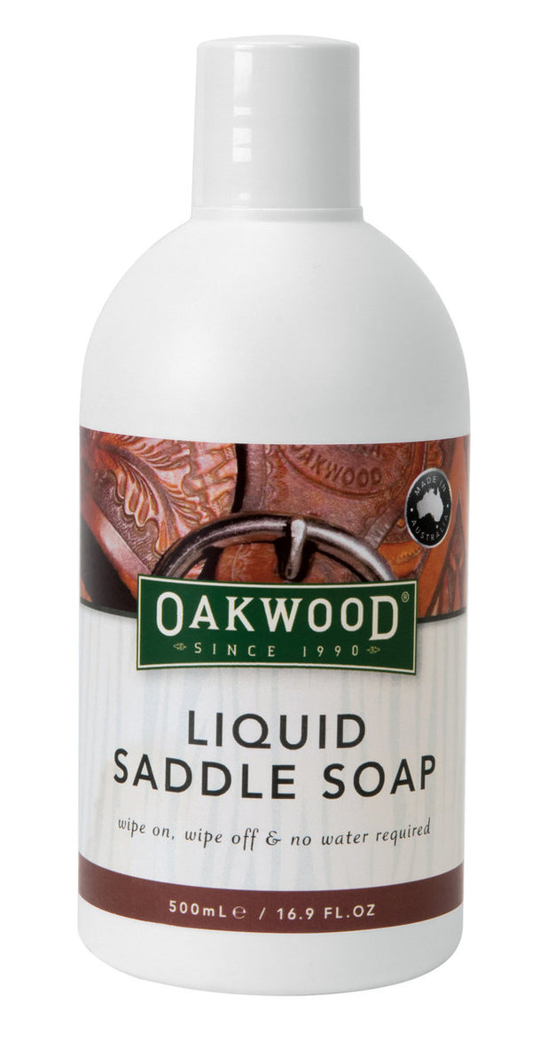 Oakwood Liquid Saddle Soap – Summit Grains and Saddlery