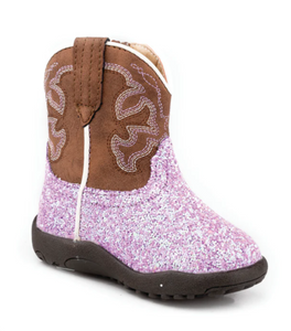 Roper Cowbaby Glitter Blast Boot