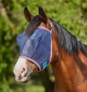 Saxon Buzz Away Fly Mask with Nose