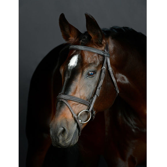 Collegiate ComFiTec Opulux Fancy Stitch Padded Hanoverian Bridle