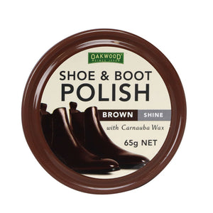 Oakwood Brown Shoe & Boot Polish