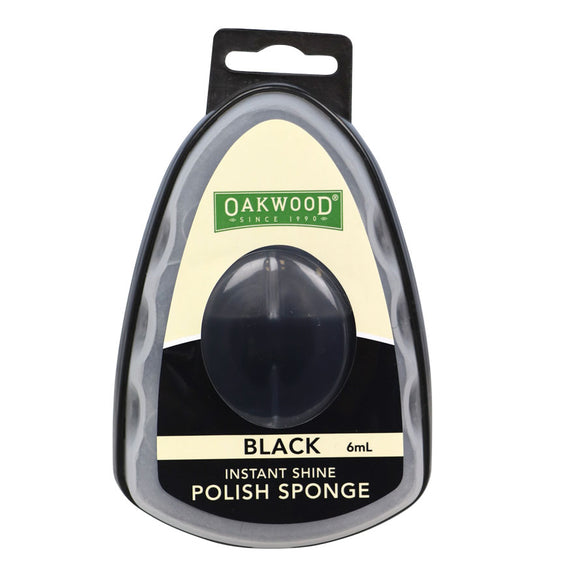 Oakwood Instant Shine Polish Sponge Black