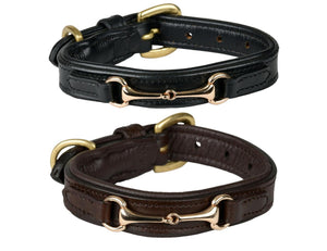 Weatherbeeta Leather Snaffle Collar