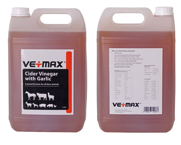 Vetmax Apple Cider Vinegar 5l