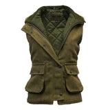 W & H Ladies Derby Tweed Bayston Gilet