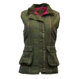 W & H Ladies Derby Tweed Bayston Gilet