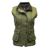 W & H Ladies Derby Tweed Bayston Gilet