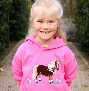 British Country Collection Flora Pony Hoodie