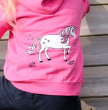 British Country Collection Dancing Unicorn Childs Hoodie