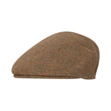 W & H Derby Tweed Cambridge Flat Cap