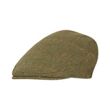 W & H Derby Tweed Cambridge Flat Cap