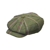 W & H Ladies Derby Tweed Charlotte Baker Boy Cap