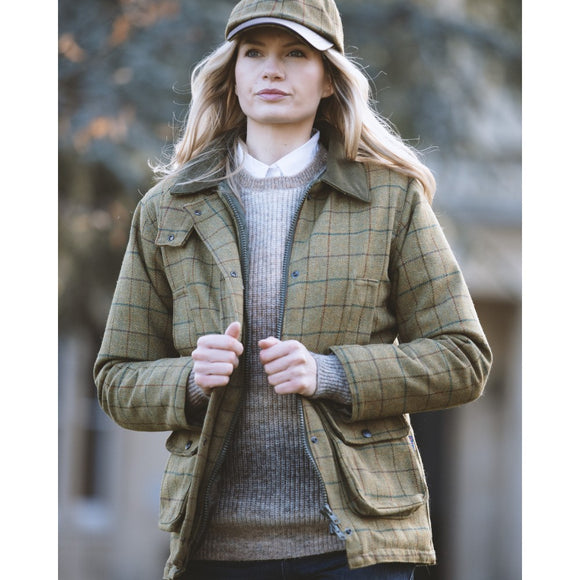 W & H Derby Tweed Ladies Shooting Jacket