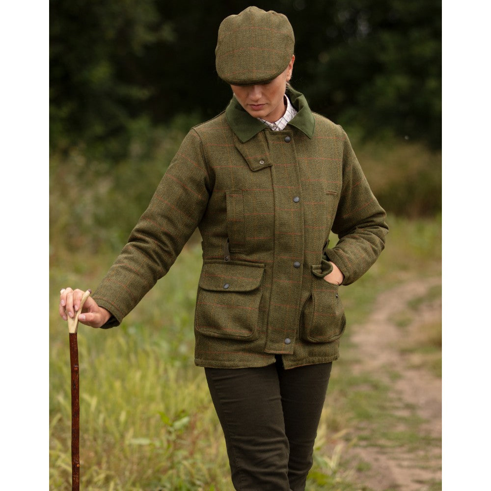 W H Derby Tweed Ladies Shooting Jacket