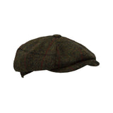 W & H Harris Tweed 8-Panel Thomas Baker Boy Cap