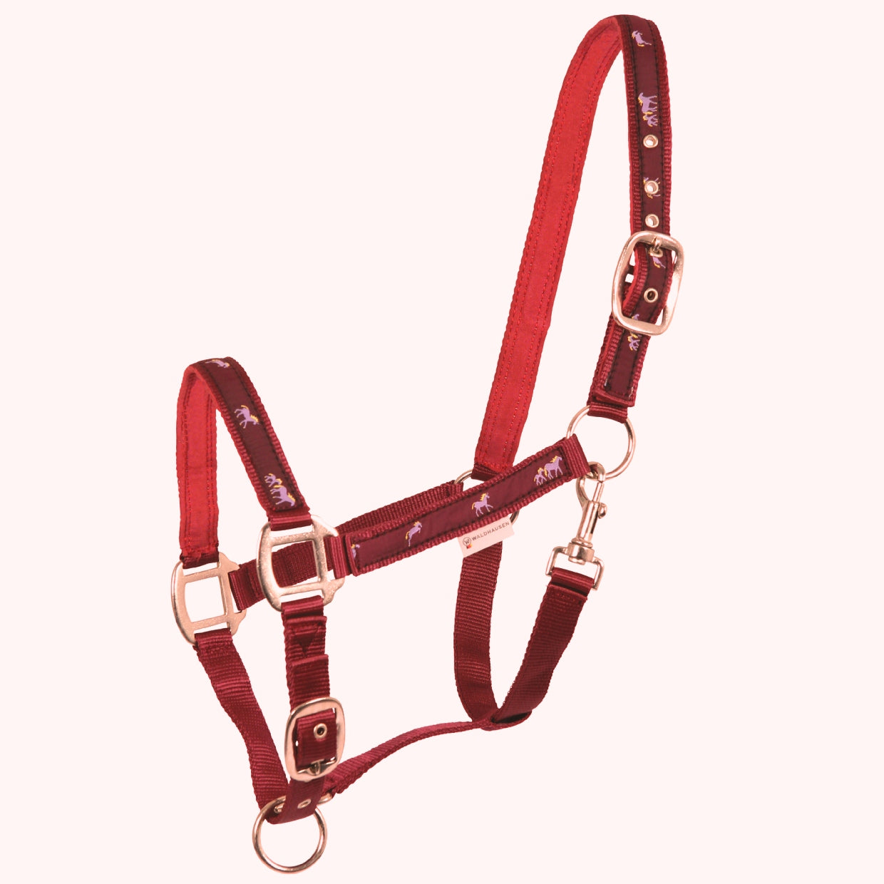 Red Haute Horse SH1400 MH Equine Elite Horse Halter Shamrocks-anpe.bj