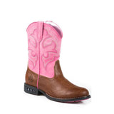 Roper Kids Lightning Boot Pink